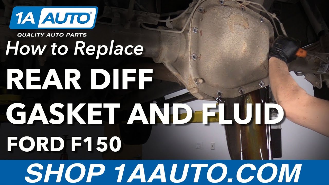 How to Change Rear Differential Gasket and Fluid 09-14 Ford F-150