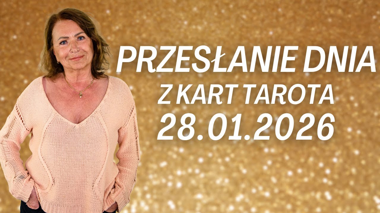 PRZESŁANIE DNIA z kart Tarota 28.01.2026 - Joanna Stawińska #przesłaniednia #kartadnia