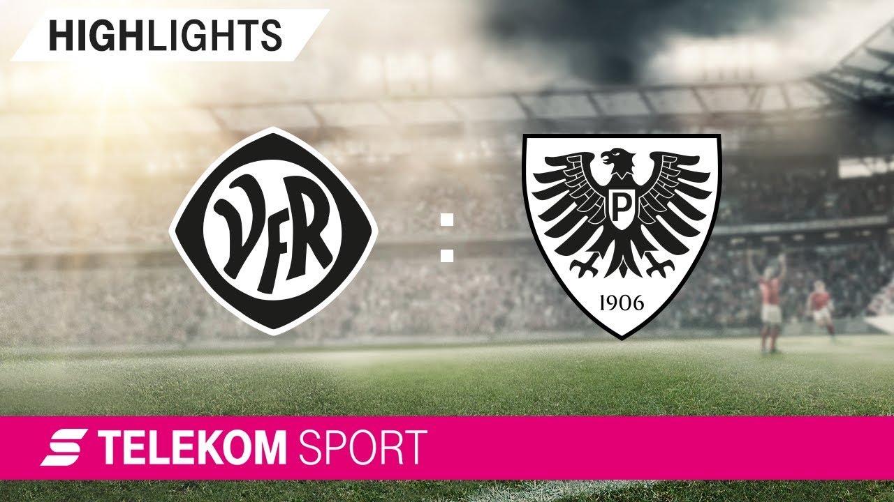 VfR Aalen – SC Preußen Münster | Spieltag 7, 18/19 | Telekom Sport
