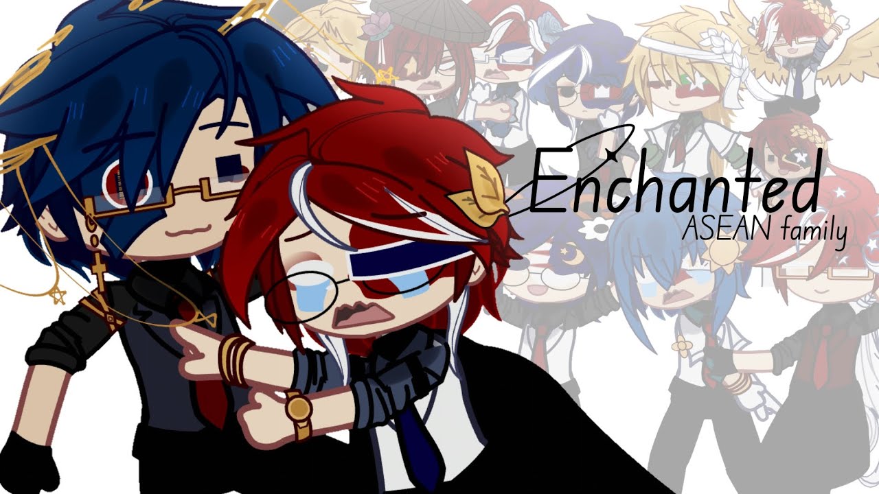 ✦ | Enchanted | Countryhumans | ASEAN family | Fluff