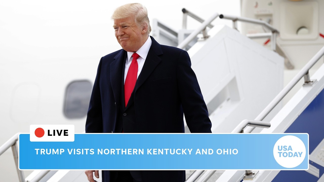 Live: Donald Trump boards Air Force One ahead visit to Ohio, Kentucky