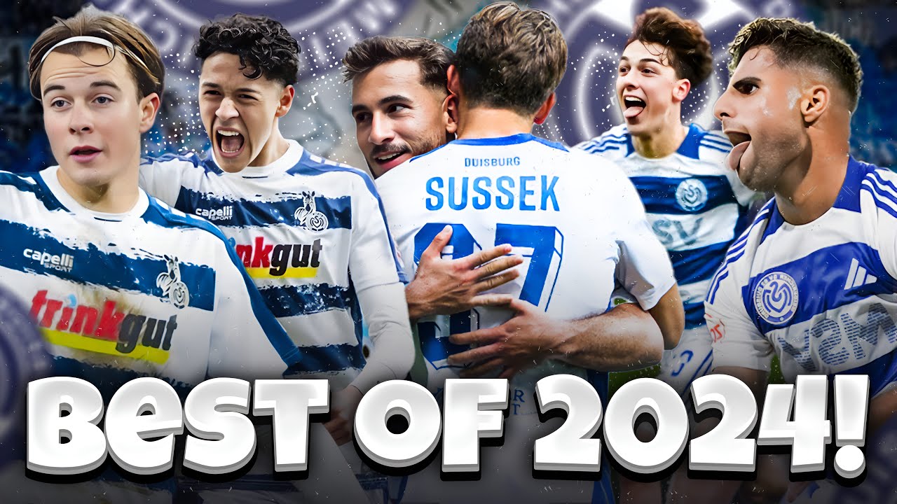 Vom Abstieg zur Wiedergeburt - MSV Duisburg 2.0 🦓🤍💙 Stadionvlog Edition🔥✅ | BEST OF 2024
