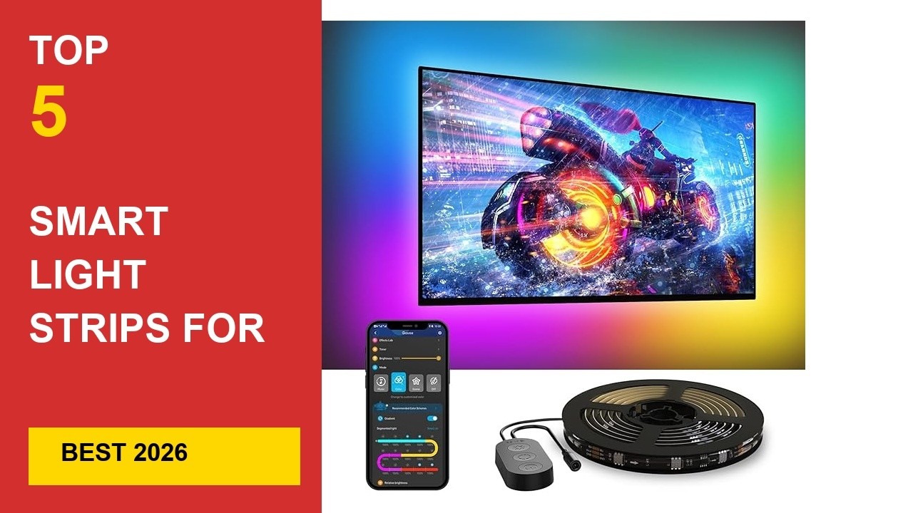 Best Smart Light Strips For Tv Backlight in 2026 - Expert Reviews in 2026