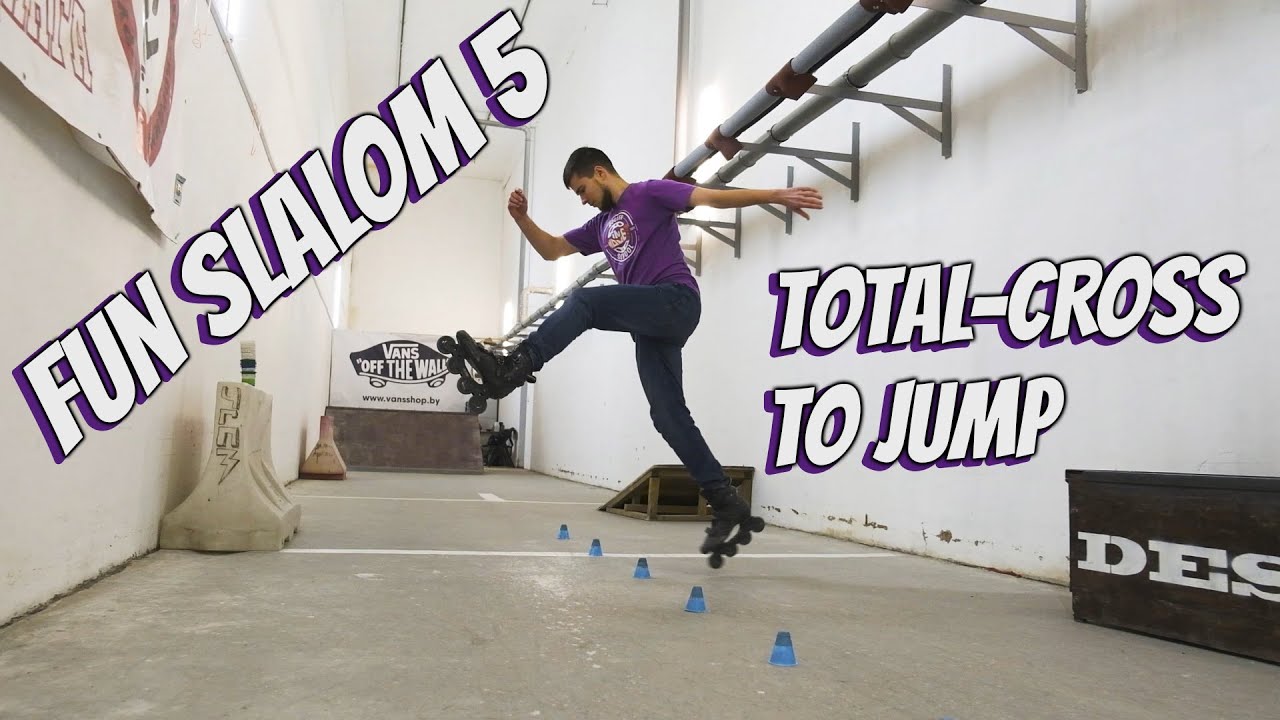 FUN SLALOM MOVE - MDL LVL - TOTAL CROSS TO JUMP - 5