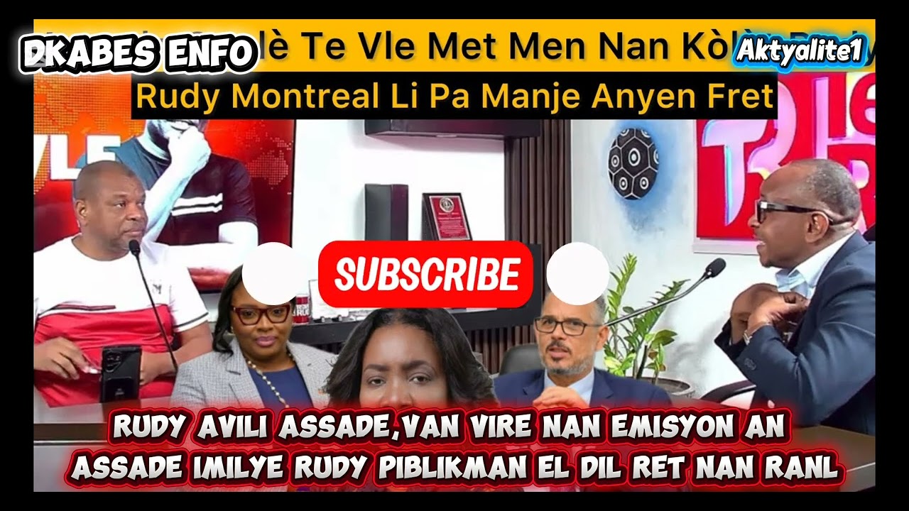 Rudy Avili Assade Volcy... Bagay yo gate nan emisyon an..