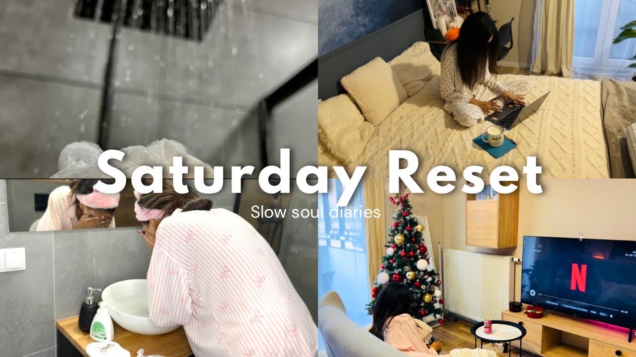 A Slow Saturday Reset | Self-Care, Nails & Cozy Moments ✨