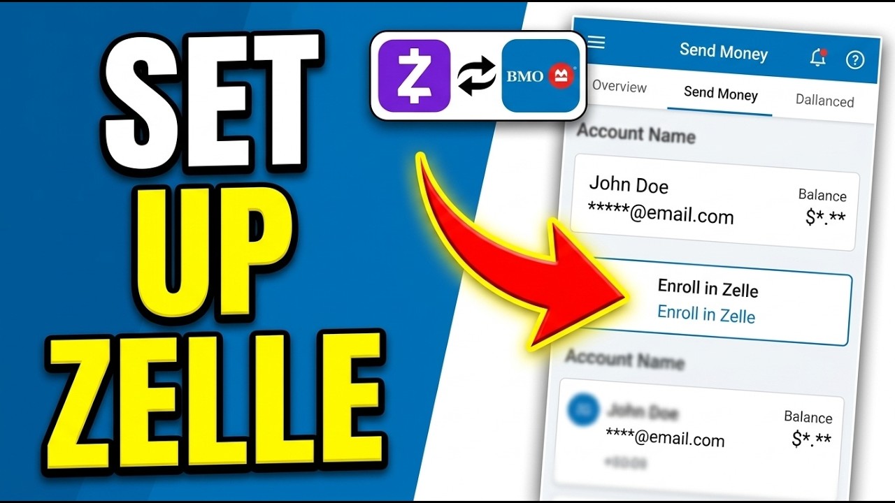 HOW TO SET UP ZELLE WITH BMO 2026 (Complete Guide)