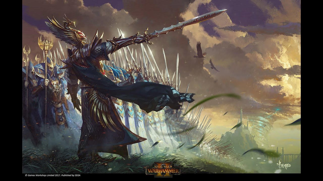 Sea lord Aislinn beats the undead Total War Warhammer 3 Aislinn vs Herman Ghorst