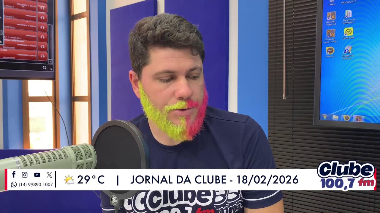 Jornal da Clube - 18/02/2026 - Edição do Almoço