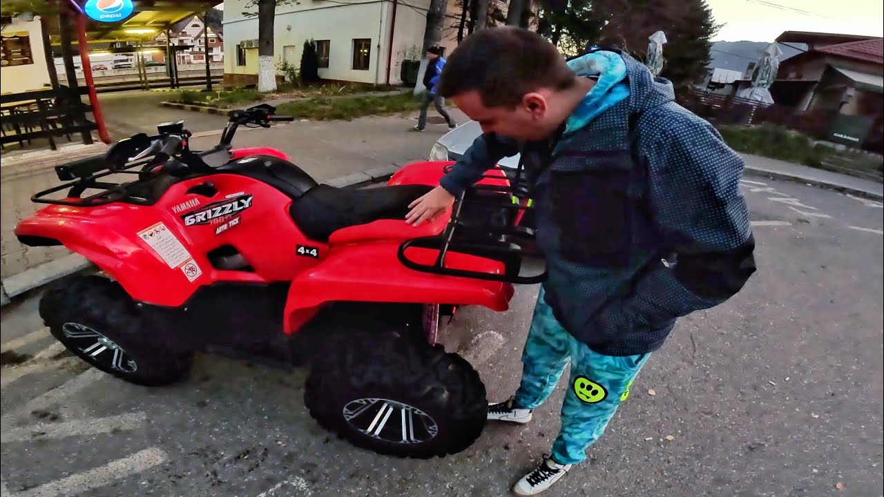 COBOR DE PE MUNTE SI MERG &Icirc;N VIZITĂ LA NEA SEBI *ce ATV isi cumpara?* 👈🏻❓