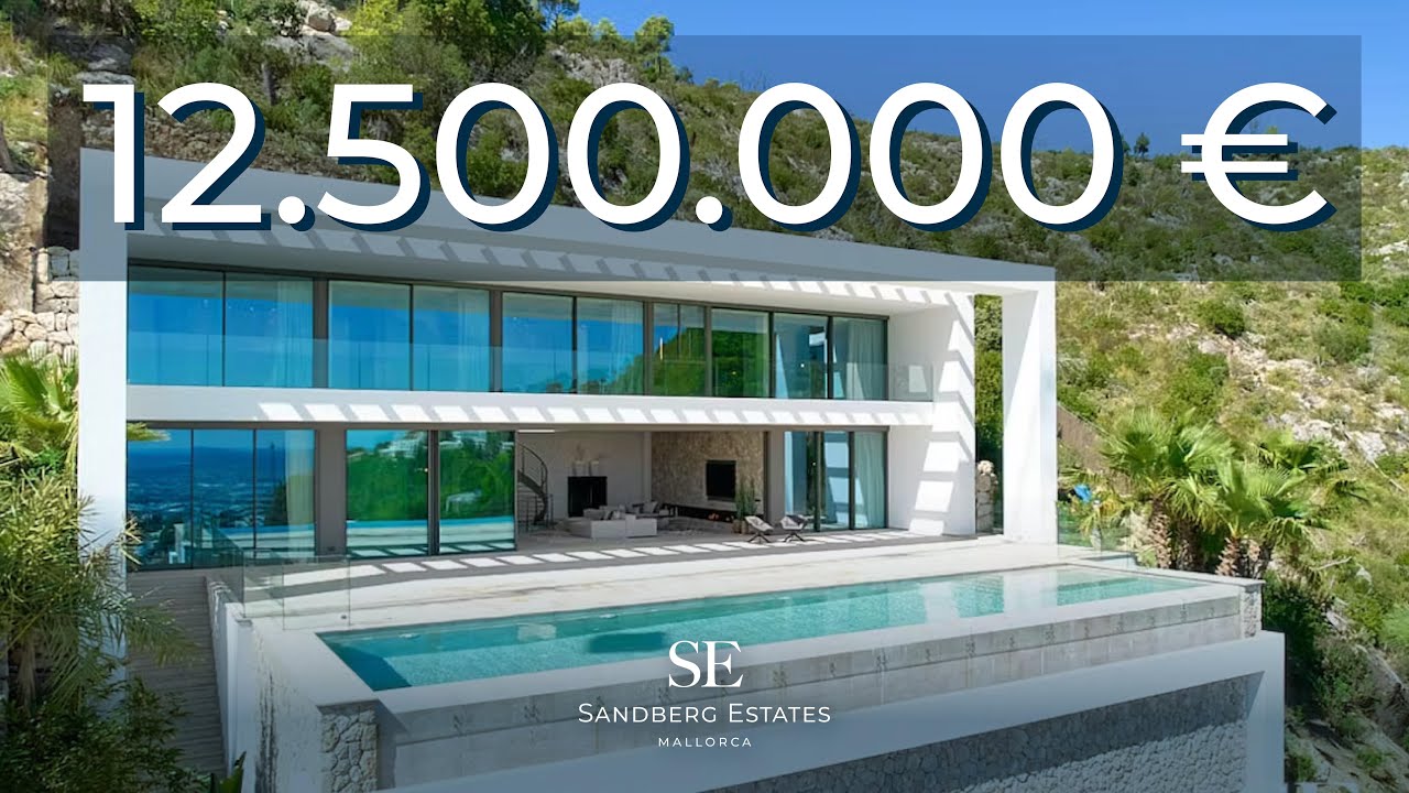 Inside this impressive 12,500,000€ Newly Built Villa in Son Vida, Mallorca