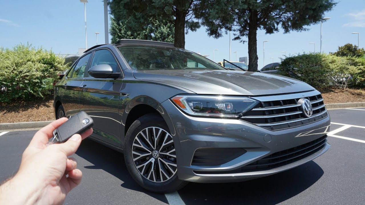 2019 Volkswagen Jetta SEL: Start Up, Test Drive, Walkaround and Review