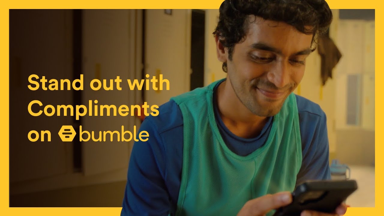 Stand out with Compliments on Bumble.