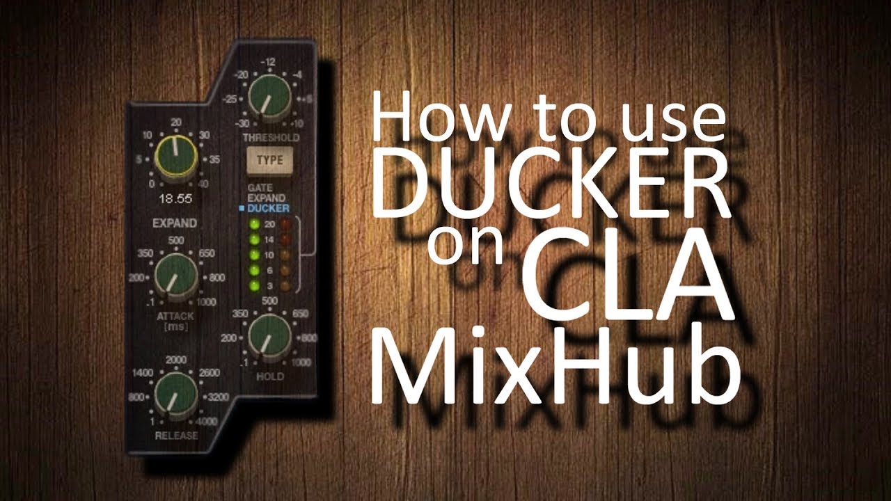 How to use the DUCKER on CLA MixHub to sidechain Kick and Bass