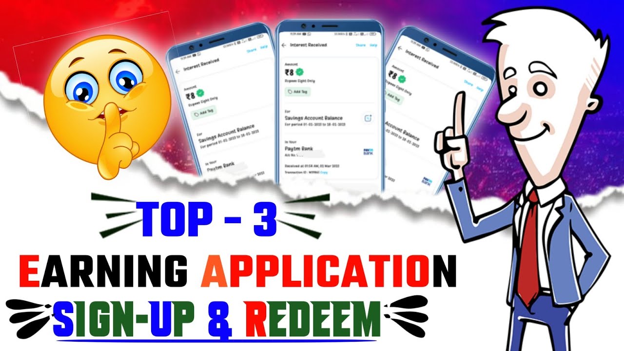 Top 3 Earning App With Unlimited Money Adder Script !! Payment 100% Verified 🔥🔥