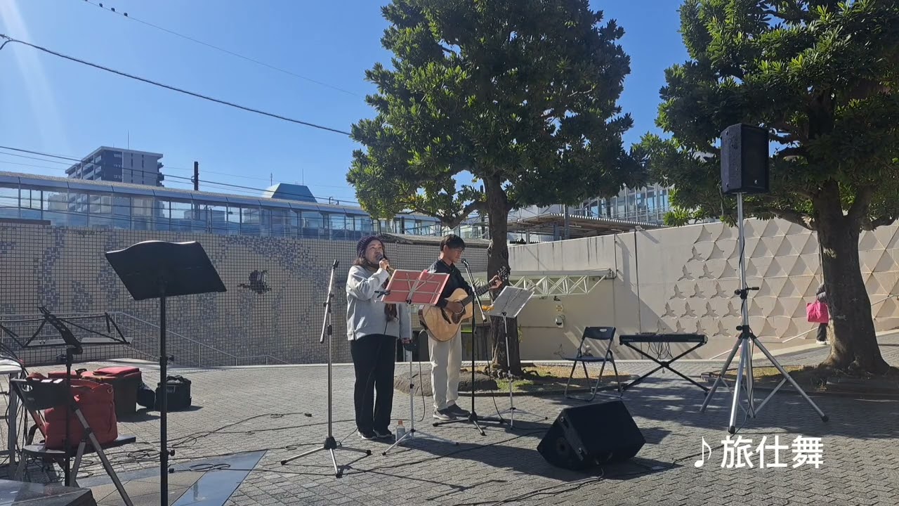 掛川駅前サンクン広場・音楽ライブ ～ わがんせ