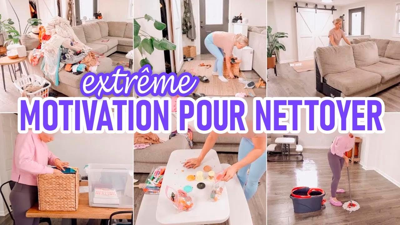 Motivation Extrême pour le Nettoyage : Venez Nettoyer avec Moi !