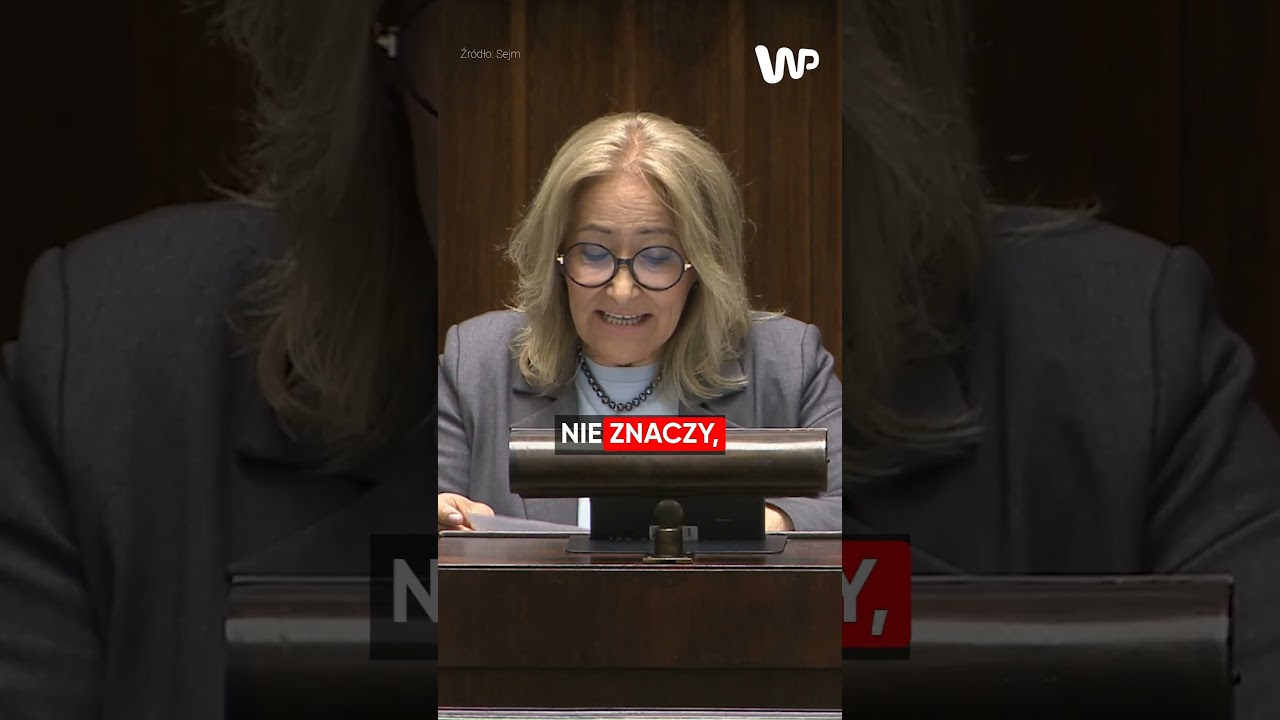Janyska uderza w PiS: Czy wy macie granice podłości?