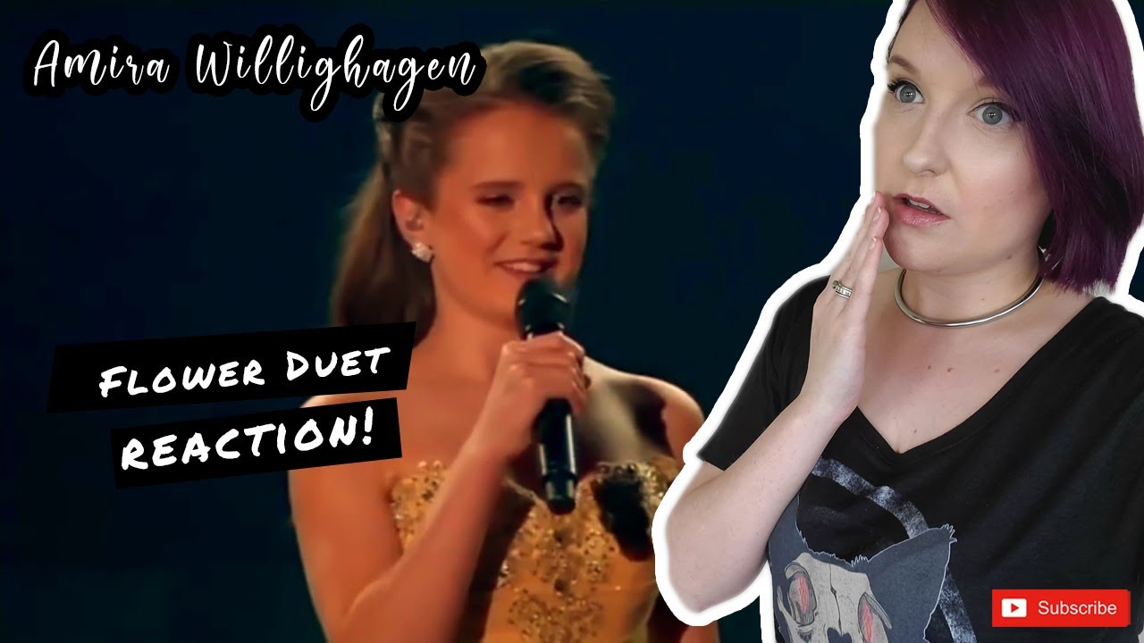 AMIRA WILLIGHAGEN - Flower Duet Feat. Corlea Botha | METAL HEAD REACTS