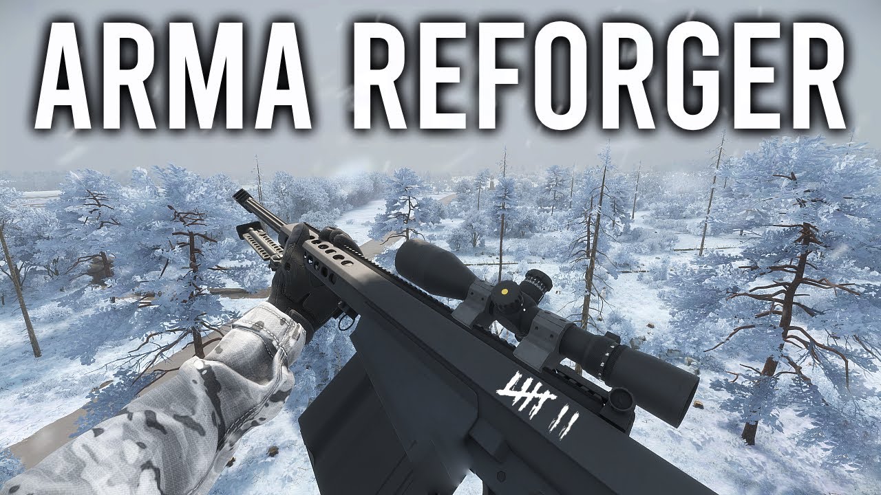 СНАЙПИНГОВАЯ СТРЕЛЬБА в Arma Reforger НЕВЕРОЯТНА!