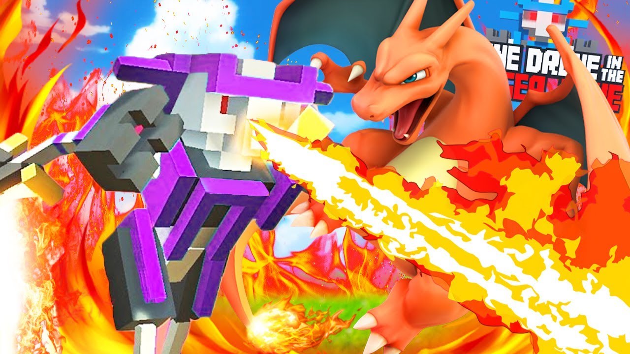 EL FURIOSO LANZALLAMAS DEL ROBOT CHARIZARD | CLONE DRONE IN THE DANGER ZONE