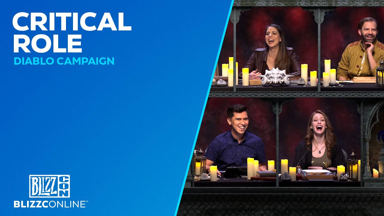 BlizzConline 2021 - BlizzCon Presents: A Critical Role Diablo Campaign - Blizzard Entertainment