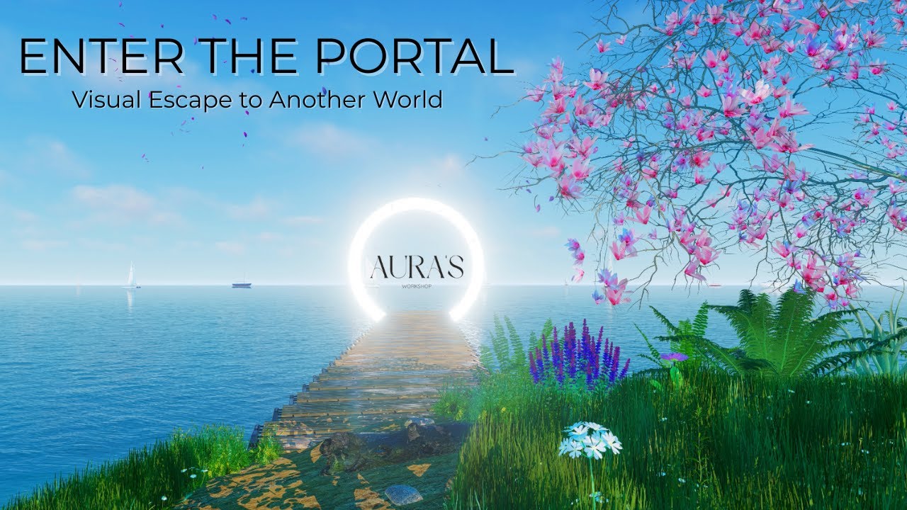 Enter the Portal | 1 Hour of Magical Relaxing Music & Visual Escape to Another World