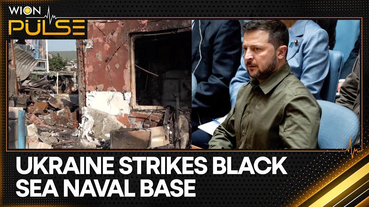 Ukraine Strikes Russia&rsquo;s Black Sea Naval Base as Moscow Intensifies Attacks