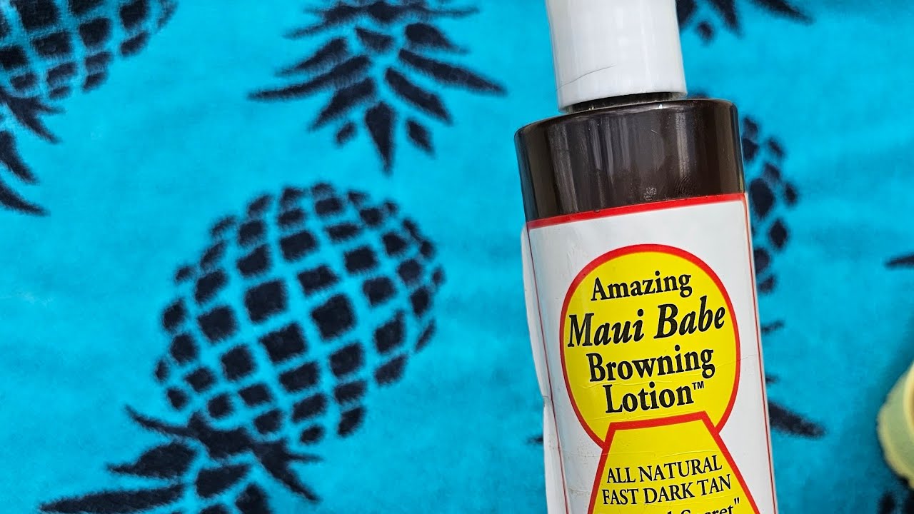 The VIRAL Hawaiian Maui Babe Sun Tanning Accelerator