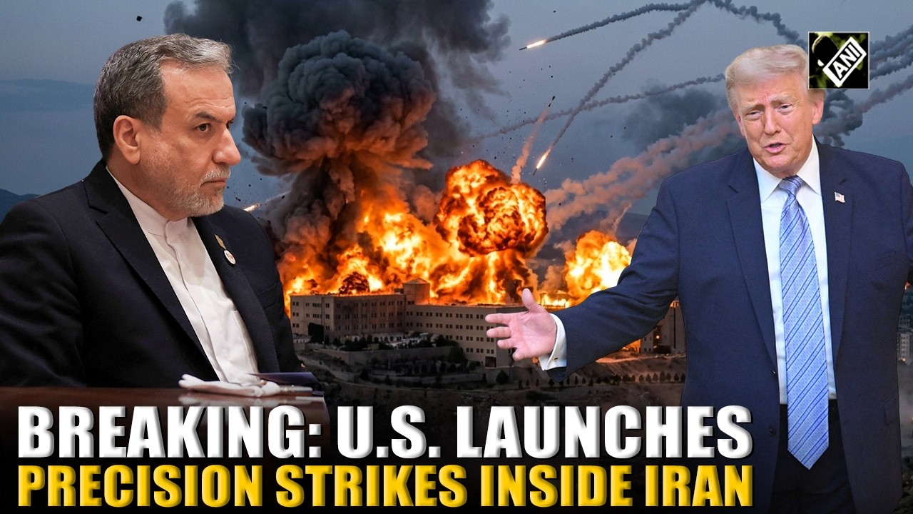U.S. launches new wave of precision airstrikes on military targets inside Iran