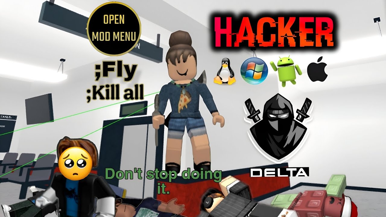Roblox Delta da milletin içinde geçtim (delta kurulum içim yoruma!) 