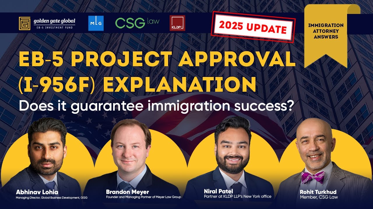 Understanding the I-956F Petition in the EB-5 Process - 2025 Update