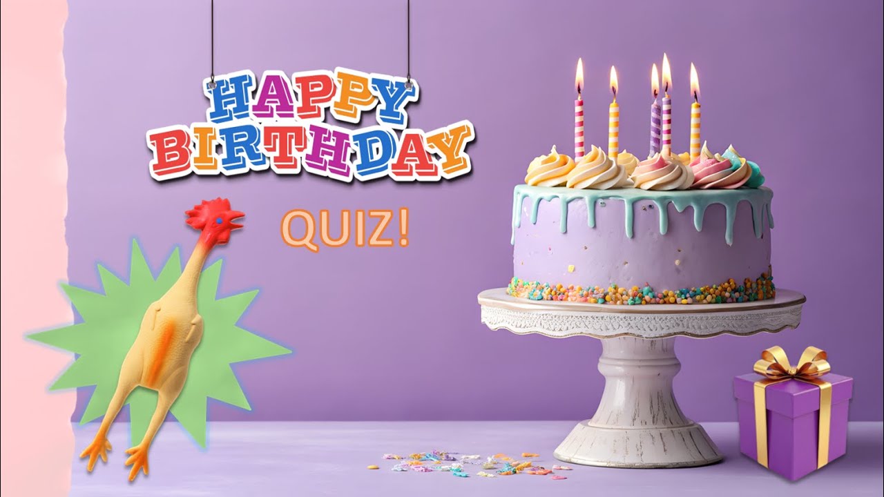 🎉 Happy Birthday Trivia Quiz 2 | Fun Facts About Birthdays!