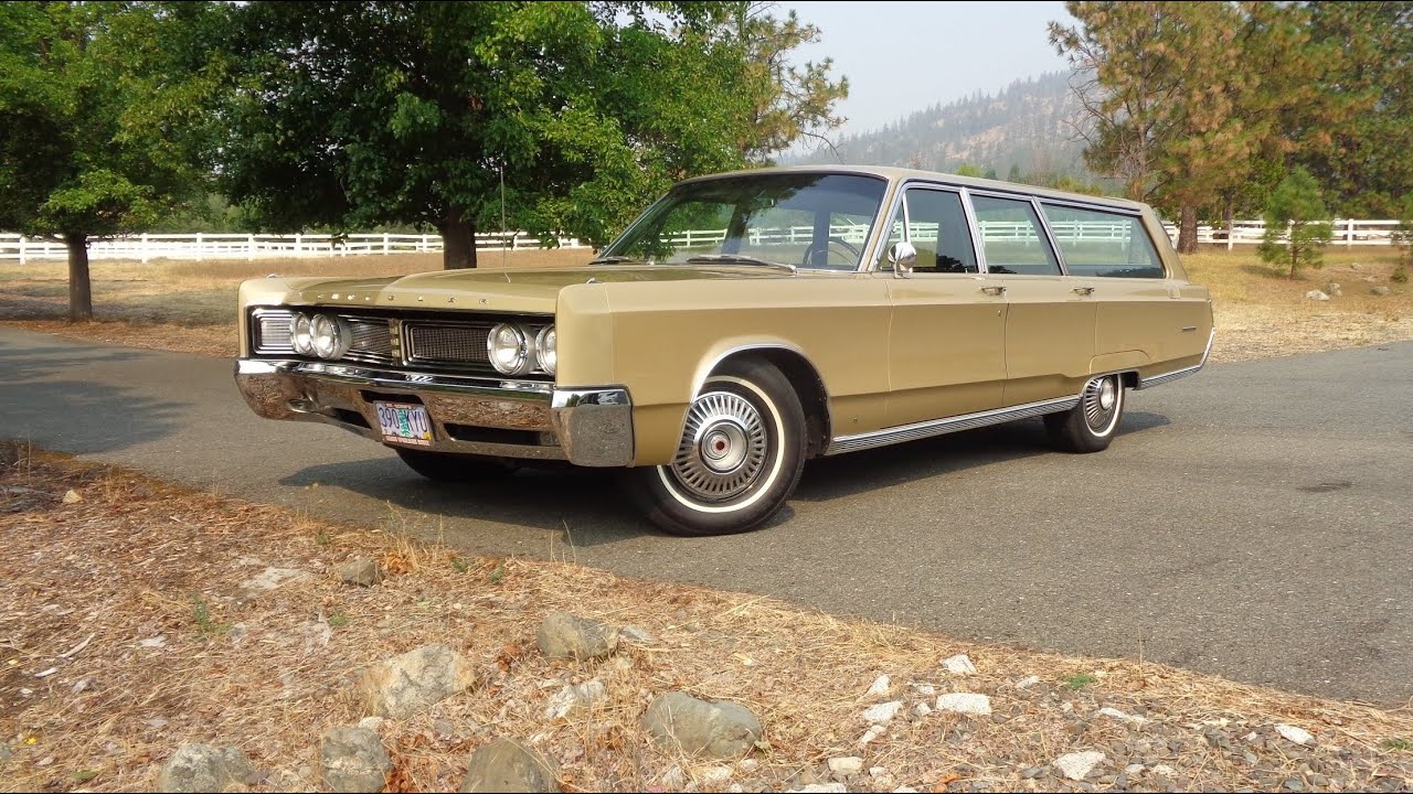 Выживший Chrysler Town & Country Station Wagon 1967 года в цвете Gold & Ride — Моя автомобильная ...