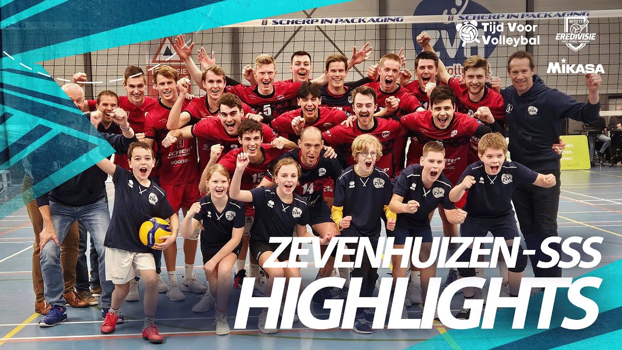 LUNSING SLAAT 1 HELE SET BIJ ELKAAR TEGEN SSS | Highlights ZVH-SSS | BetCity Eredivisie 23/24