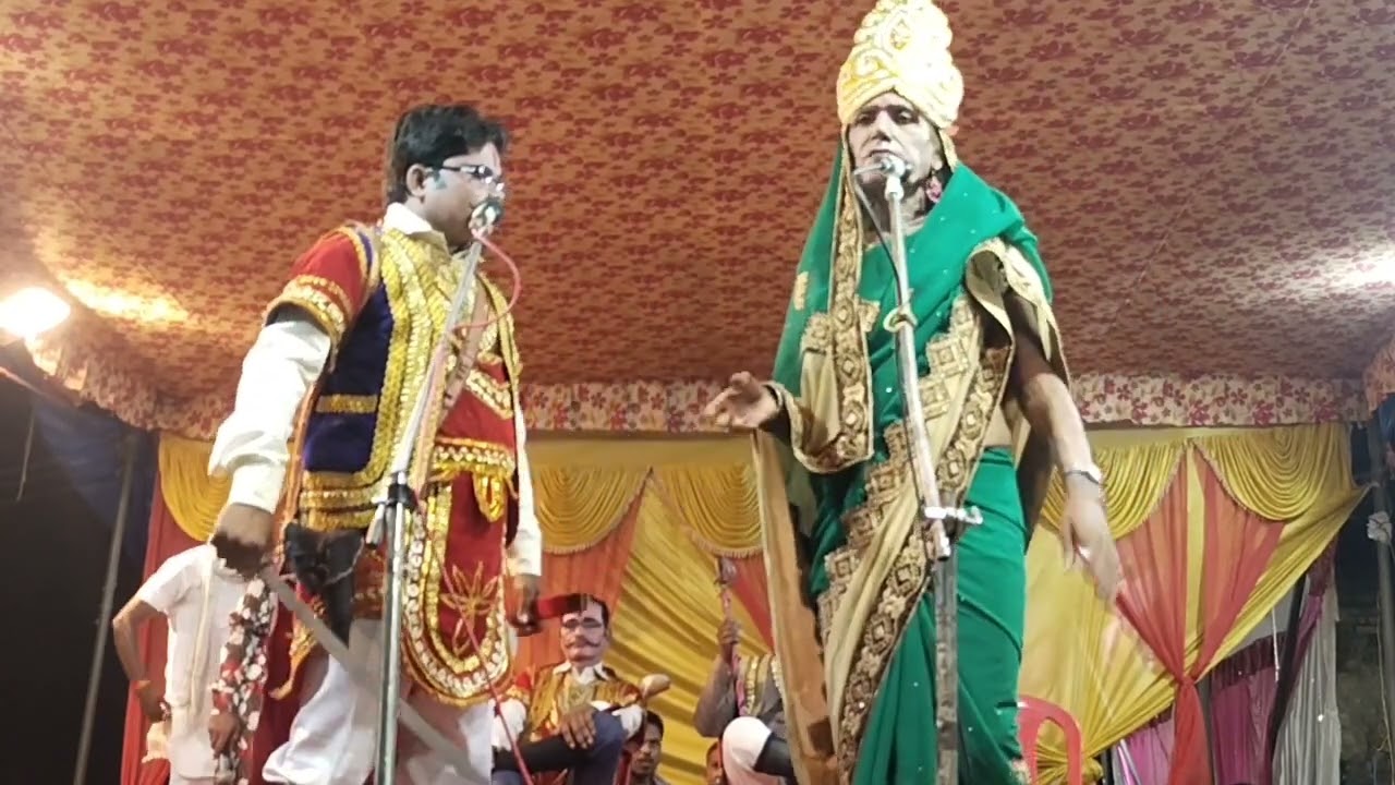 नई नौटंकी लाखन का गौना उर्फ कामरू बूंदीगढ़ की लड़ाई भाग 4 nautanki lakhan ka gauna part 4 #रामसहाय