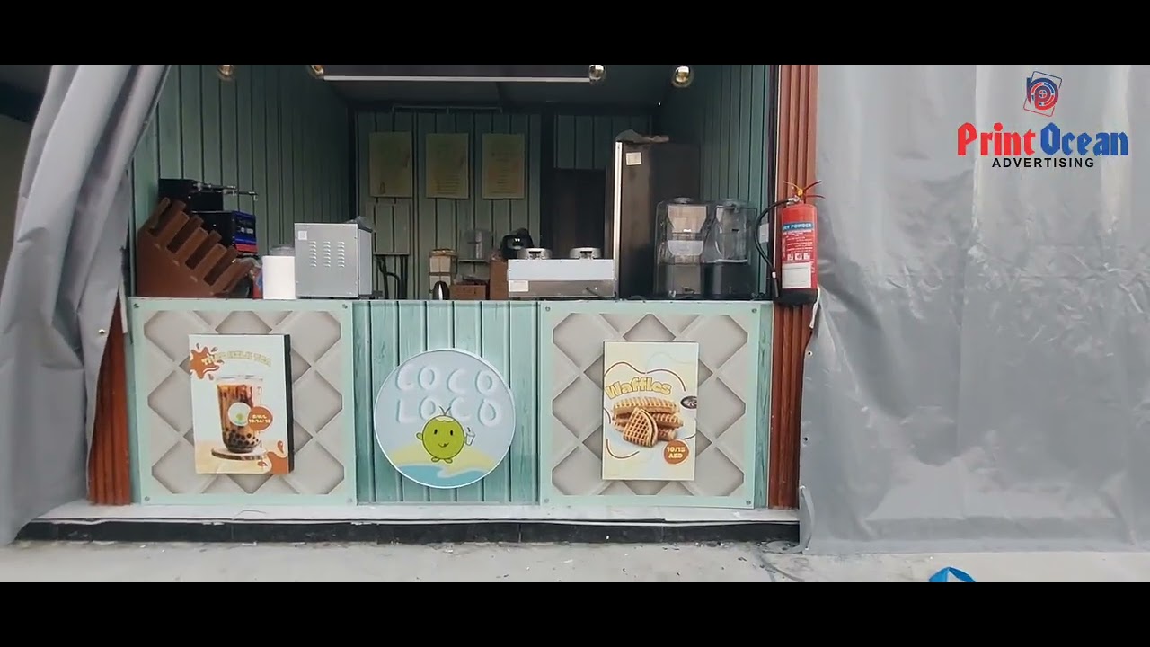 Signage ft. Shop Interior/Branding #advertising #interiordesign #dubai #xofestival