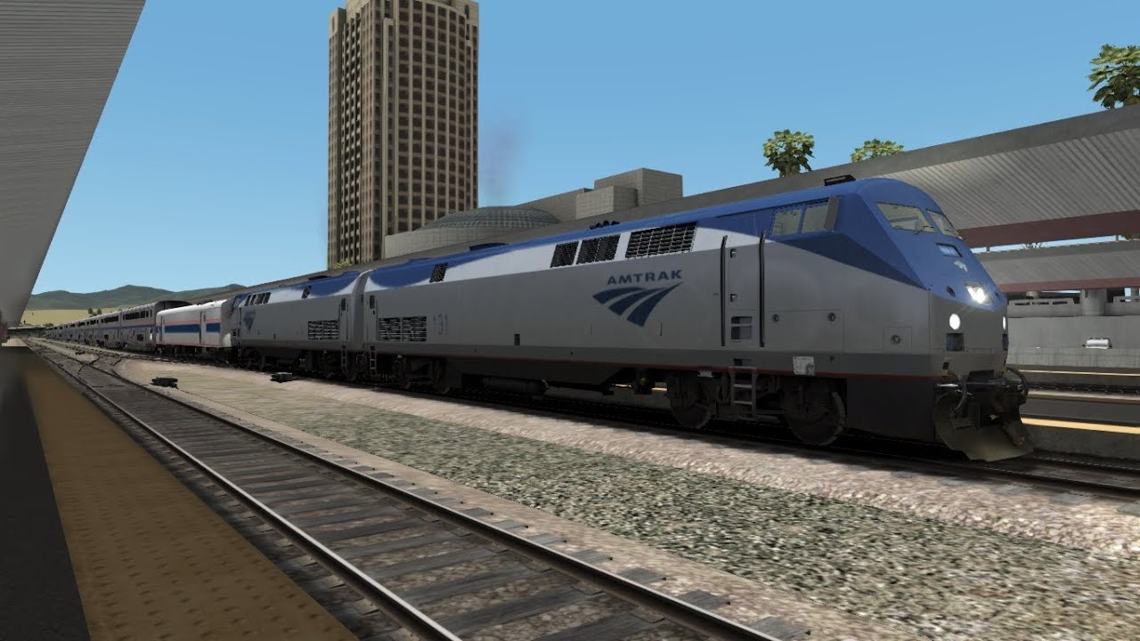 Train Simulator 2014 HD EXCLUSIVE: Amtrak Southwest Chief Los Angeles - Fullerton Round Trip