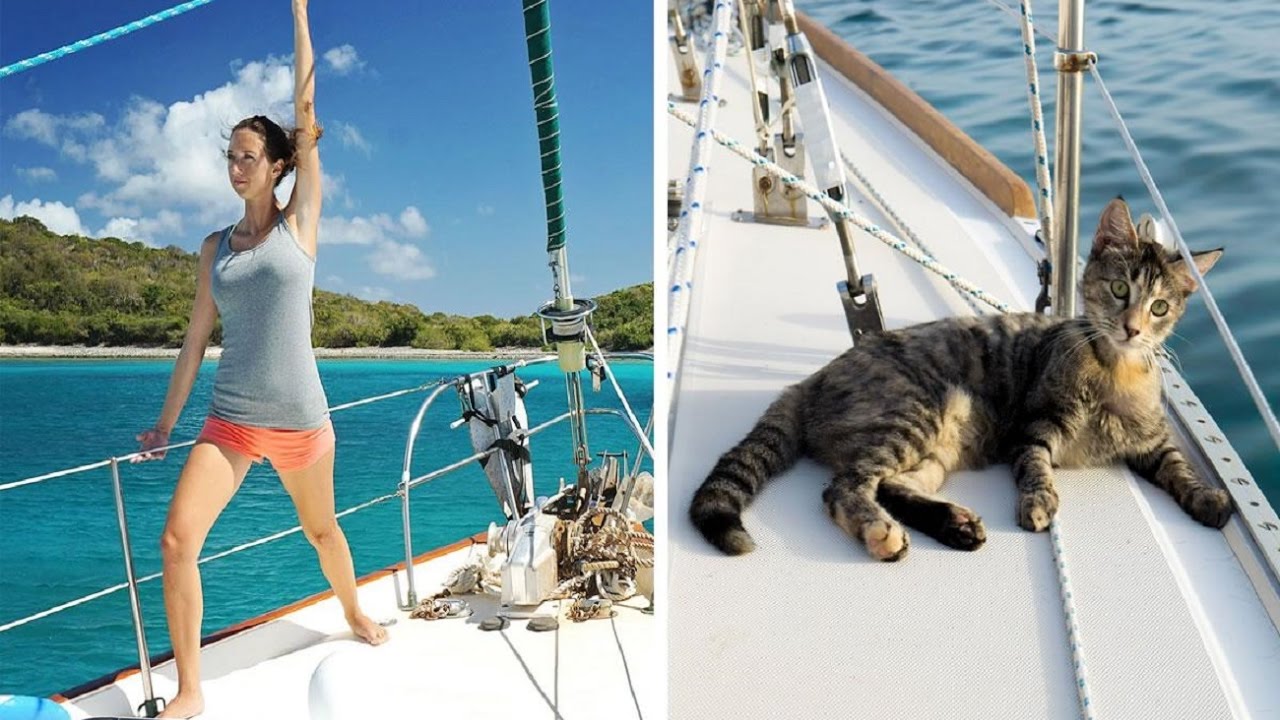 O Casal que largou tudo para velejar pelo mundo com a sua gata de Estima&ccedil;&atilde;o