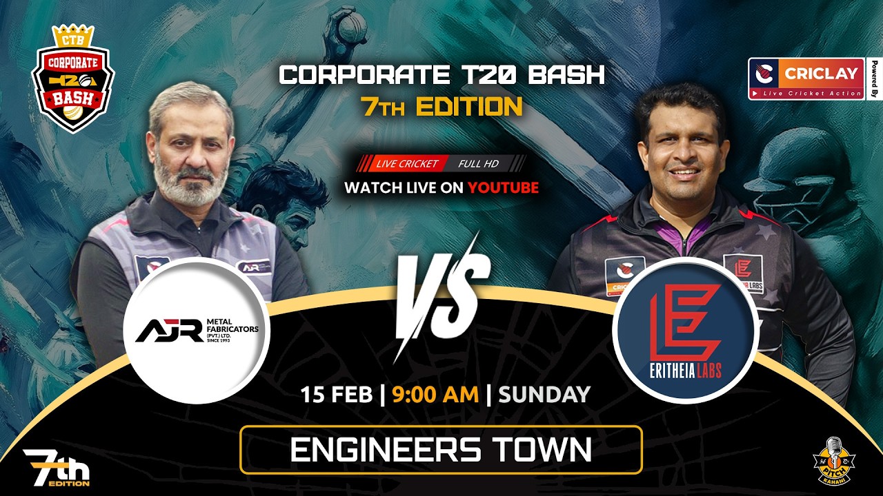 AJR vs Eritheia Labs | Corporate T20 Bash - 7th Edition | Powered by Criclay - Part 2