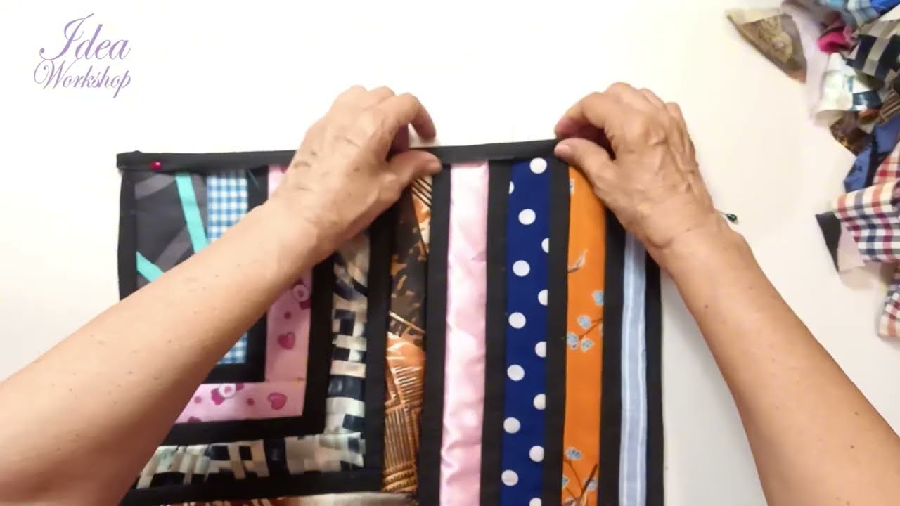 Kitchen Mat from Scrap Fabric | Easy Sewing Tutorial for Beginners