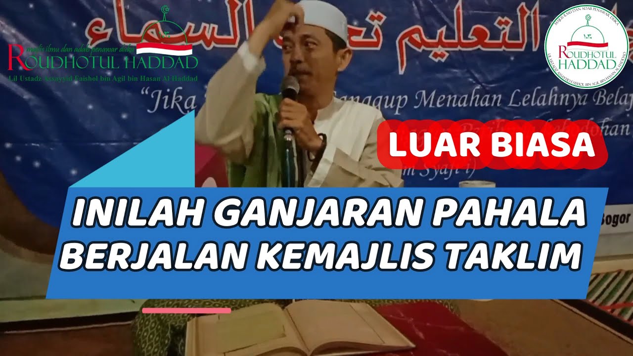 LUAR BIASA ‼️ INILAH PAHALA MELANGKAH MENUJU MAJELIS TAKLIM