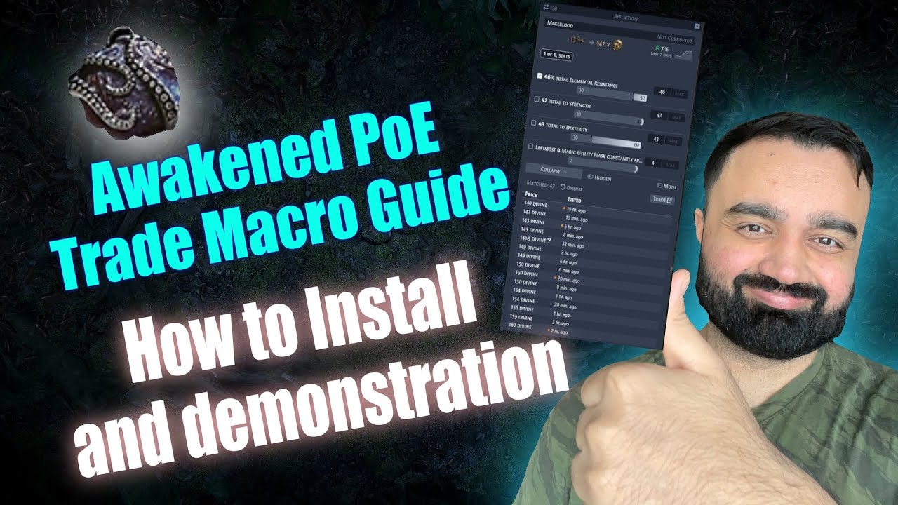 Path of Exile Complete Awakened Poe Trade Macro Guide (2025)