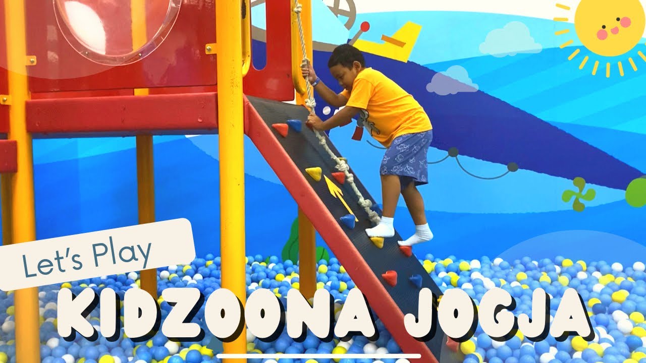 Main di Kidzoona Hartono Mall Jogja | Playgroundnya Luas Banget