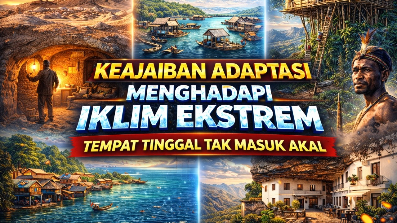 15 Tempat Tinggal Paling Mustahil di Bumi? ⚠️ LOKASI TERAKHIR ASLI NUSANTARA!