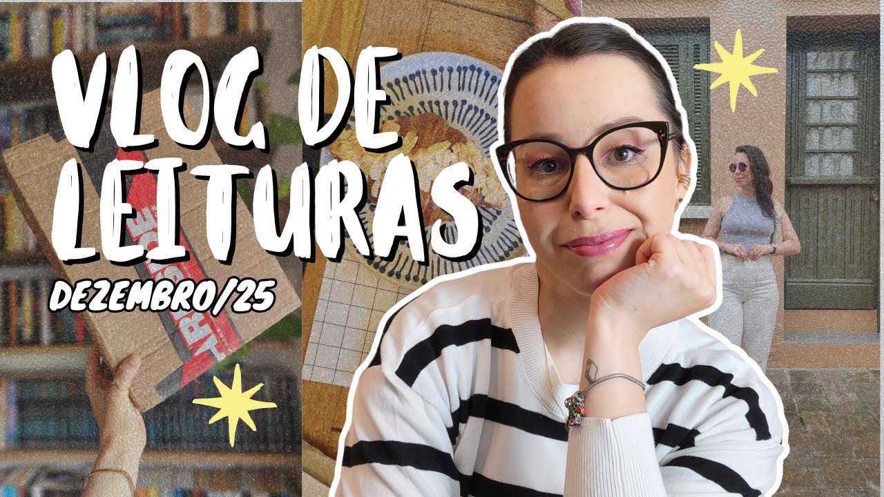 [VLOGÃO de LEITURA] encerrando 2025 com muitas leituras diferentes!✨📚