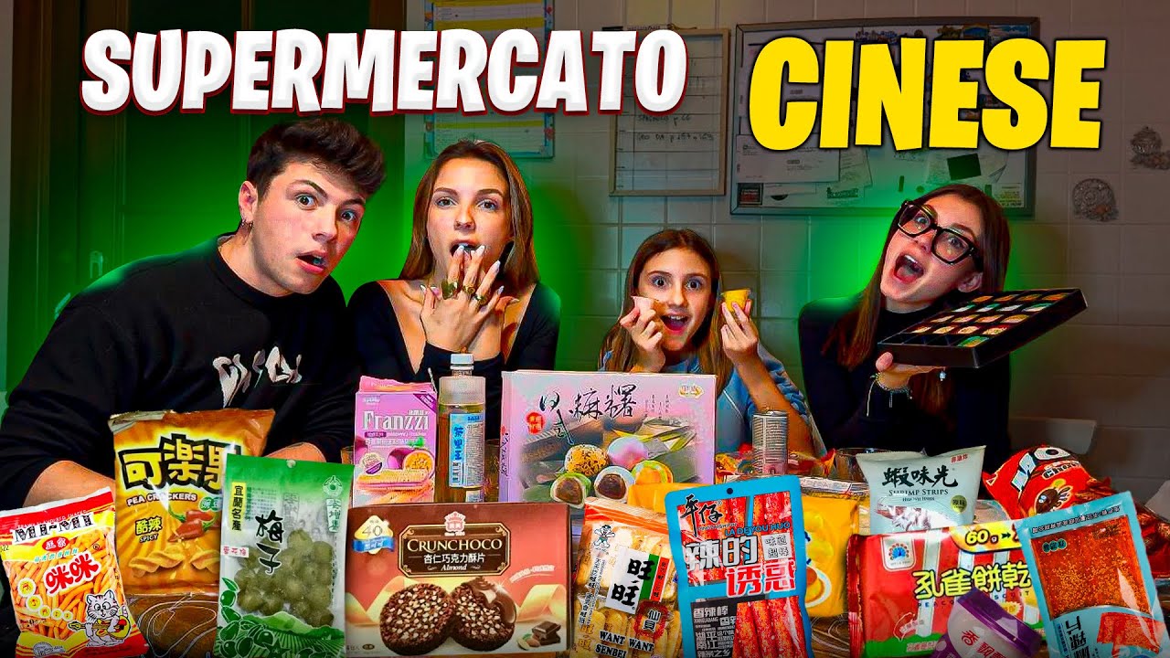 😱 ASSAGGIAMO TUTTI GLI SNACK DI CHINATOWN 🇨🇳