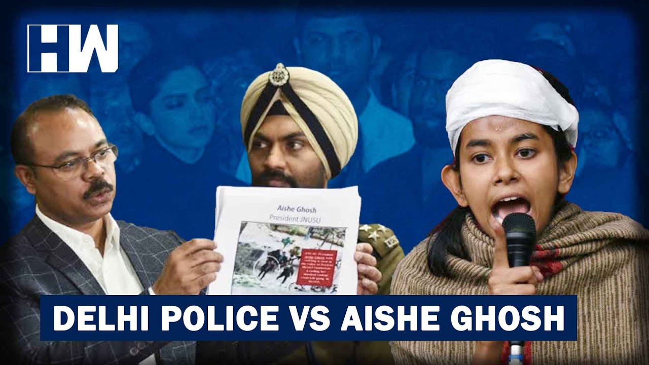 Delhi Police Names JNUSU President Aishe Ghosh Along With 8 Others For JNU Violence |HW News English