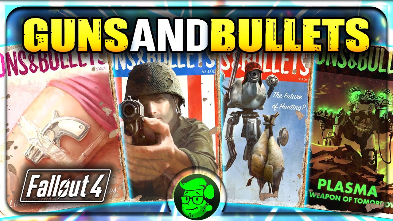 UNLOCK 50% More Damage with Guns and Bullets Fallout 4