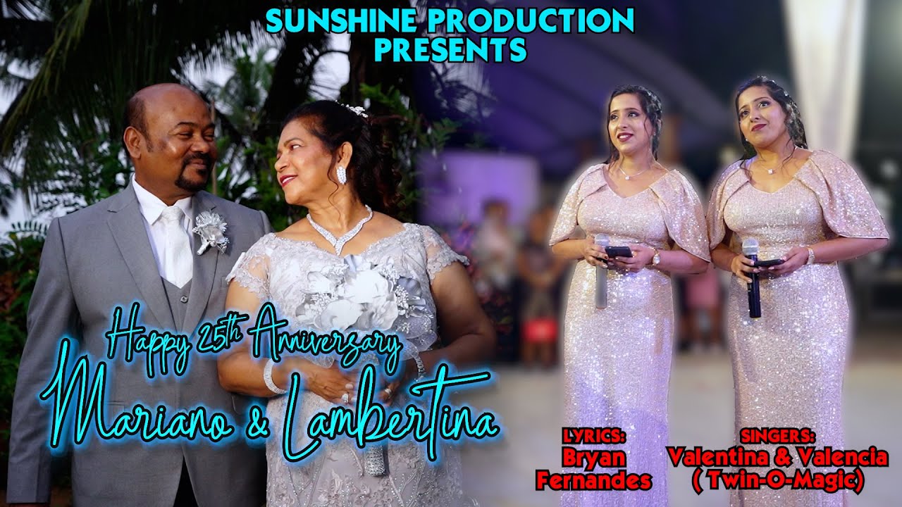 Silver Jubilee (25th Wedding Anniversary) toast song of Mariano & Lambertina